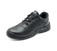 Beeswift Composite S1 Lace up Leather Upper Shoe 1Pr Black 9 CF52BL09
