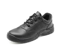 Beeswift Composite S1 Lace up Leather Upper Shoe 1Pr Black 13 CF52BL13
