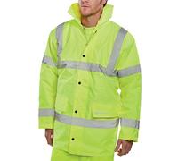 Beeswift Constructor Hi Vis Jacket Saturn Yellow Small CTJENGSYS