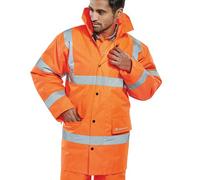 Beeswift Constructor High Visibility Jacket Orange S CTJENGORS