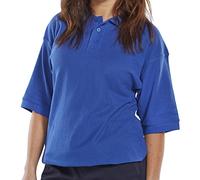 Beeswift Click Premium PK Short Sleeve Polo Shirt Royal Blue L