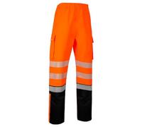 Beeswift Deltic High Visibility Over Trousers Two Tone Orange/Black S
