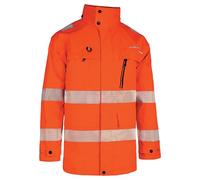 Beeswift Deltic High Visibility Foul Weather Jacket Orange L BSD21ORL