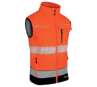 Beeswift Deltic High Visibility Gilet Two-Tone Orange/Black 3XL BSDBWTTORBL3XL