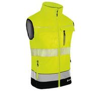 Beeswift Deltic High Visibility Gilet Two-Tone Saturn Yellow/Navy Blue