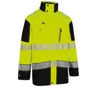 Beeswift Deltic High Visibility Two Tone Jacket Saturn Yellow/Navy