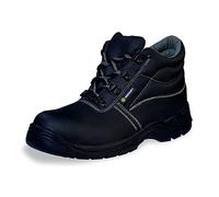 Beeswift Dual Density PU Chukka S3 4 D-Ring Steel Toe Capped Boots 1Pr Black 6.5 CF55BL06.5