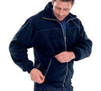 Beeswift Endeavor Fleece Navy Blue/Royal Blue XL EN28NRXL