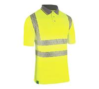 Beeswift Recyclable Hi-Vis Polo Shirt Yellow (XL)