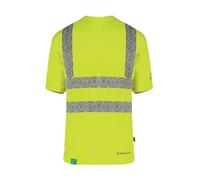 Beeswift Recyclable Hi-Vis T-Shirt Yellow (4XL)