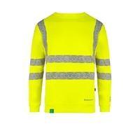 BEESWIFT Hi-Vis Sweatshirt Envirowear Saturn – Recyclable Reflective Unisex Yellow XL