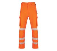 Beeswift Envirowear High Visibility Trousers Orange 34T EWCTROR34T