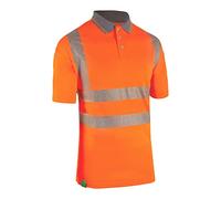 Beeswift Recyclable Hi-Vis Polo Shirt Orange (2XL)