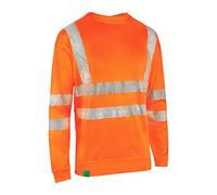 Beeswift Recyclable Hi-Vis Sweatshirt Orange (XL)