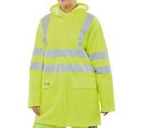Beeswift Fire Retardant Anti-Static High Visibility Jacket Saturn Yellow XL CFRLR55SYXL