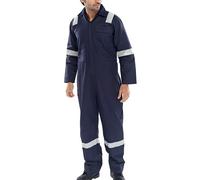 Beeswift Fire Retardant Boilersuit Nordic Design Navy Blue 46 CFRBSNDN46