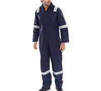 Beeswift Fire Retardant Boilersuit Nordic Design Navy Blue 50 CFRBSNDN50