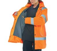 Beeswift FLEECE LINED TRAFFIC JKT OR 3XL