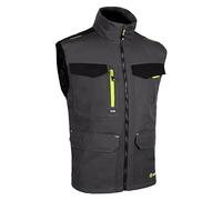 Beeswift FLEX WORKWEAR GILET TWO-TONE Grey Black M