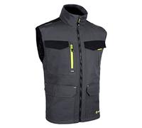 Beeswift FLEX WORKWEAR GILET TWO-TONE Grey Black 5XL