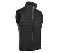 BEESWIFT FLEX WORKWEAR PADDED BODYWARMER GILLET JACKET BLACK/GREY ALL SIZES