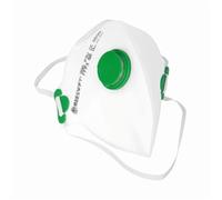 Beeswift Fold Flat P3 Mask With Valve White (Box of 20)