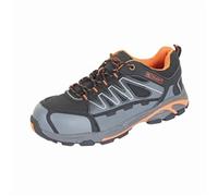 Beeswift Footwear Trainer S3 Composite Black / Orange / Grey Size 06