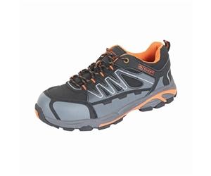 Beeswift Footwear Trainer S3 Composite Black / Orange / Grey Size 07