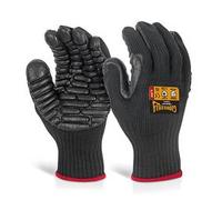 GLOVEZILLA ANTI-VIBRATION GLOVE BLACK XL