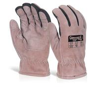 Beeswift Glovezilla Thermal Cowhide Split Leather Safety Gloves Cut Resistant Utility PPE Workwear Gloves Personal Protective Equipment Puncture Proof - GZ50BRXL