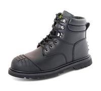 Beeswift Goodyear Welt Boots 1Pr with Scuff Cap Black 8 GWBMSSCBL08