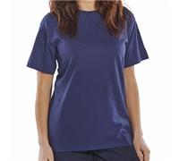 Beeswift Heavy Weight Tee Shirt Navy Blue XL