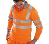 Beeswift BSEEN EN ISO 20471 LS POLO OR M