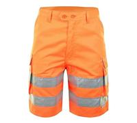 Beeswift ORANGE Hi Visibility SHORTS 36
