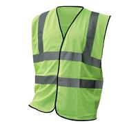 Beeswift High Visibility Mesh Vest Saturn Yellow 4XL HVMWSY4XL