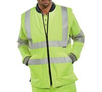 Beeswift High Visibility Reversible Bodywarmer Saturn Yellow/Navy Blue 6XL BWENGSY6XL