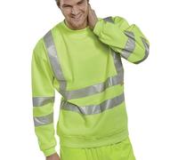 Beeswift High Visibility Sweatshirt Yellow 5XL BSSENSY5xL