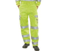 HIVIS YELLOW TROUSERS 42T
