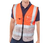 Beeswift High Visibility Two Tone Executive Waistcoat