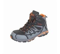 Beeswift Unisex Composite Hiker Ankle boot, Orange/Black, 13 UK
