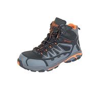 Beeswift Unisex Composite Hiker Ankle boot, Orange/Black, 6.5 UK