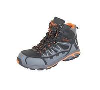 Beeswift Hiker S3 Safety Boots 1 Pair Composite Black/Orange 8