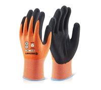 B-Click Kutstop KUTSTOP MICRO FOAM NITRILE AMBER CUT 3 09/LARGE