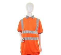 Beeswift Ladies High Visibility Short Sleeve Polo Shirt