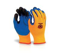LATEX THERMO-STAR FULLY DIPPED GLOVE ORANGE 8