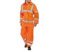 Beeswift L/WT ORANGE EN ISO 20471 SUIT 4XL
