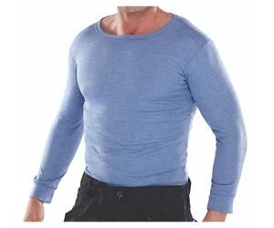 Beeswift Lng Slee Tmal Vest Blue Lg