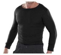 Beeswift Long Sleeve Thermal Vest Black L THVLSBLL