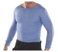 Beeswift Long Sleeved Blue Thermal Vest - Size 2XL