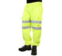 Beeswift Men's Hi-vis Jogging Bottoms Work Utility Pants (Pack of 1)